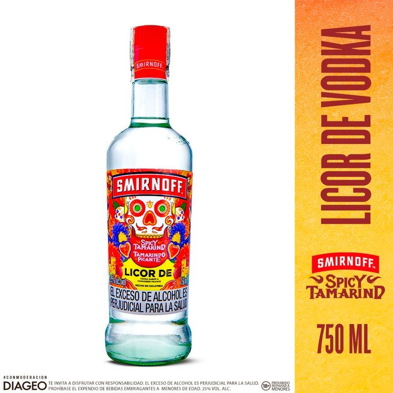 SMIRNOFF TAMARINDO 750 ML