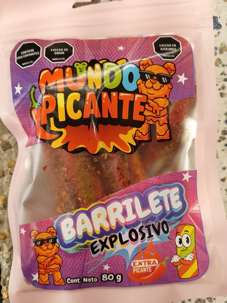 MUNDO PICANTE barrilete explosivo 80g