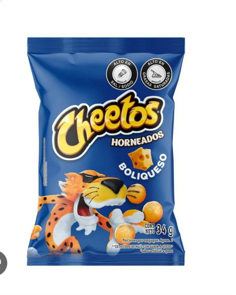CHEETOS BOLIQUESO 34G