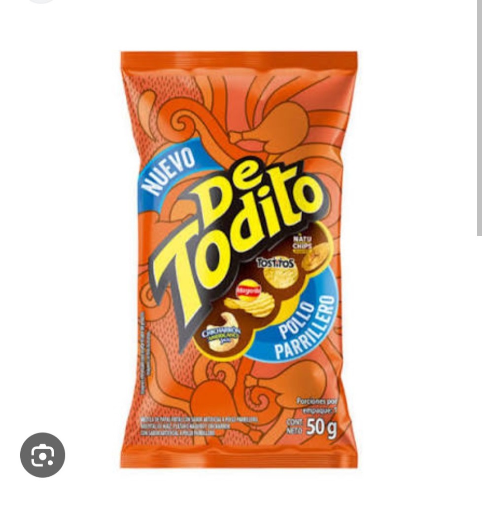 De todito de pollo 50g