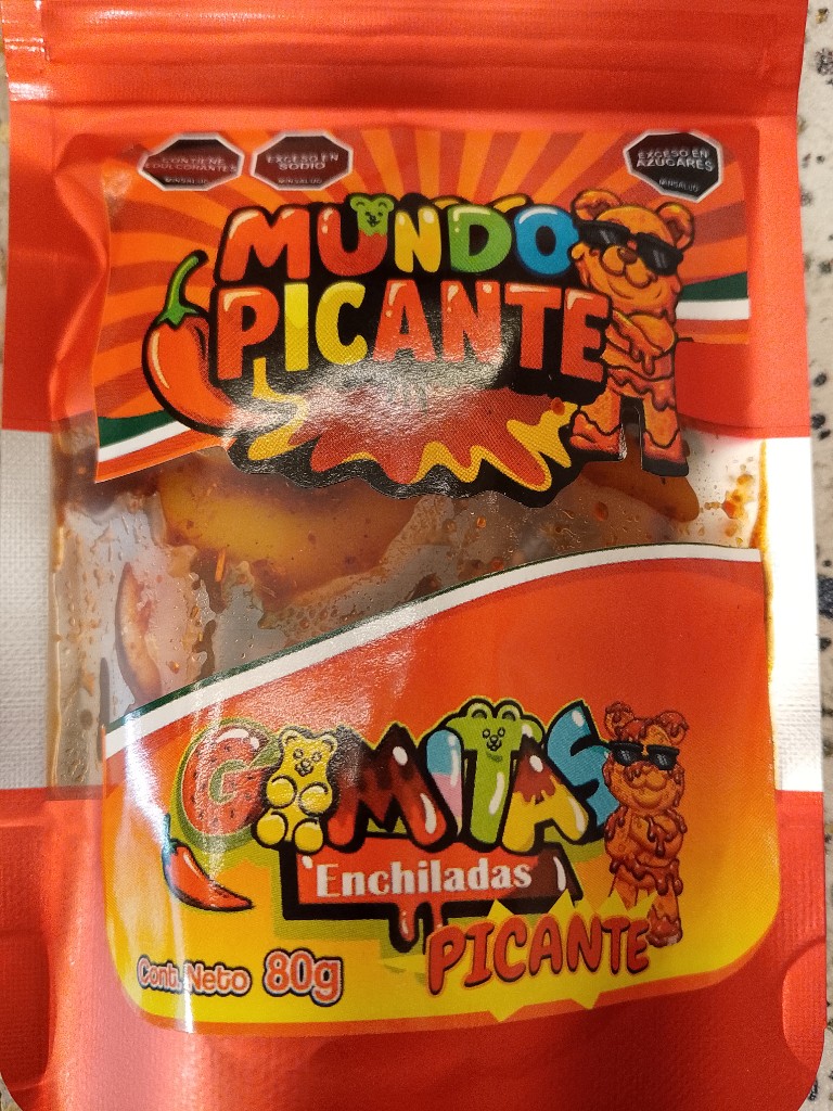 MUNDO PICANTE gomitas enchiladas 80 g
