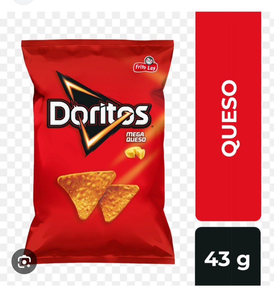 DORITOS MEGA QUESO 43G