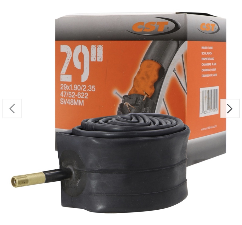 Cámara 29" CST 1.9-2.35 Válvula Americana/Schrader 48mm Con Sellador