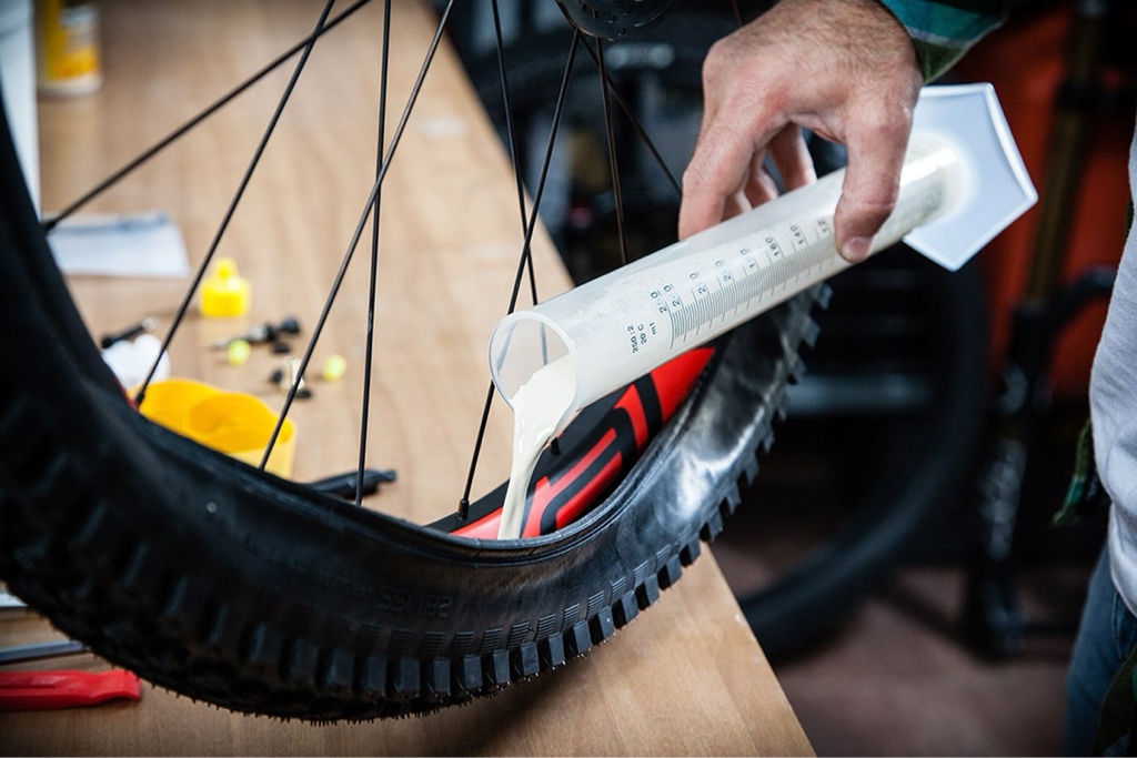 Relleno líquido Tubeless
