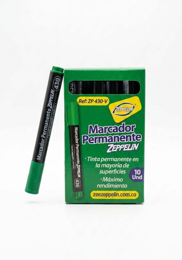 Zeppelin Marcador permanente verde