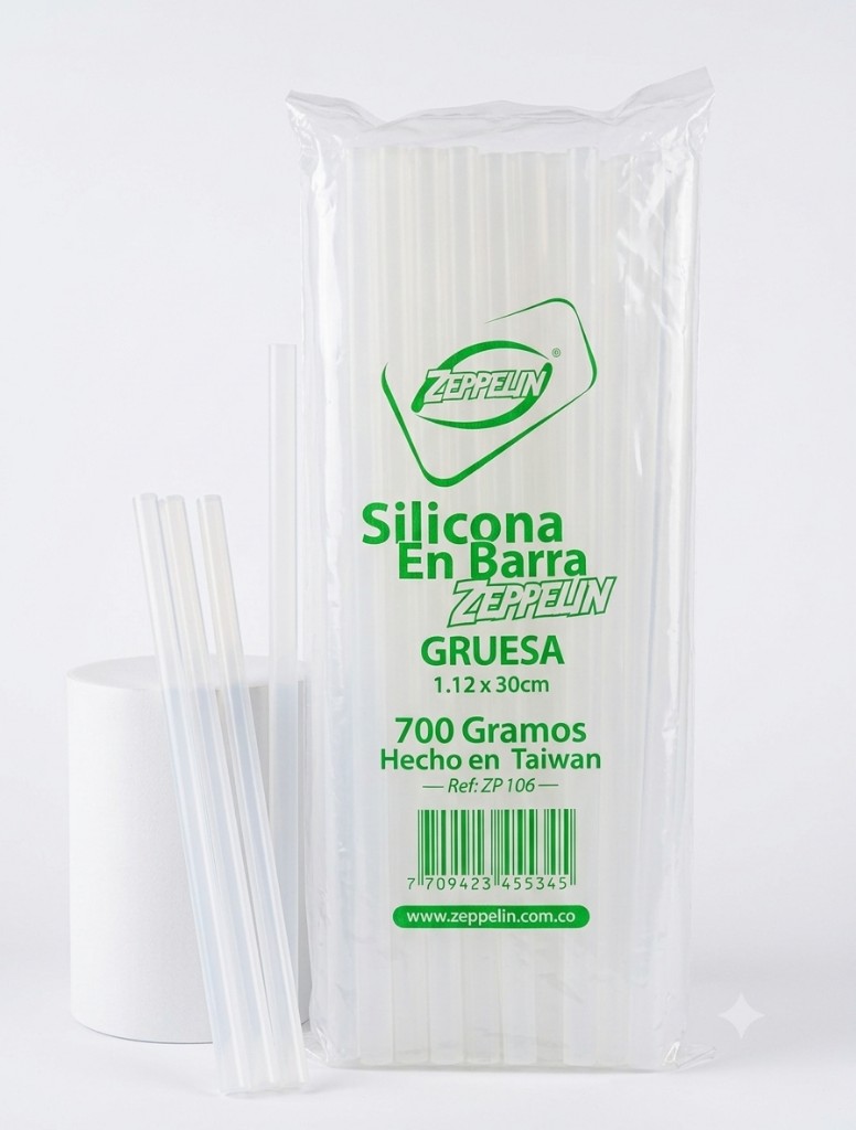 Zeppelin silicona en barra gruesa