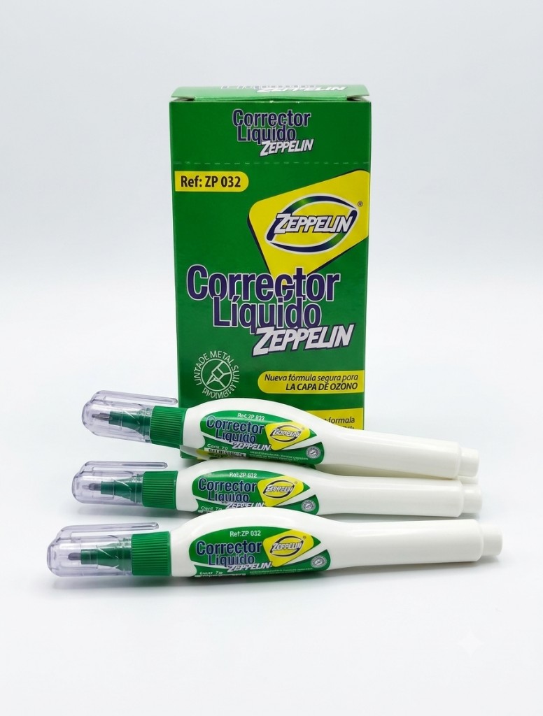 Zeppelin corrector liquido blanco