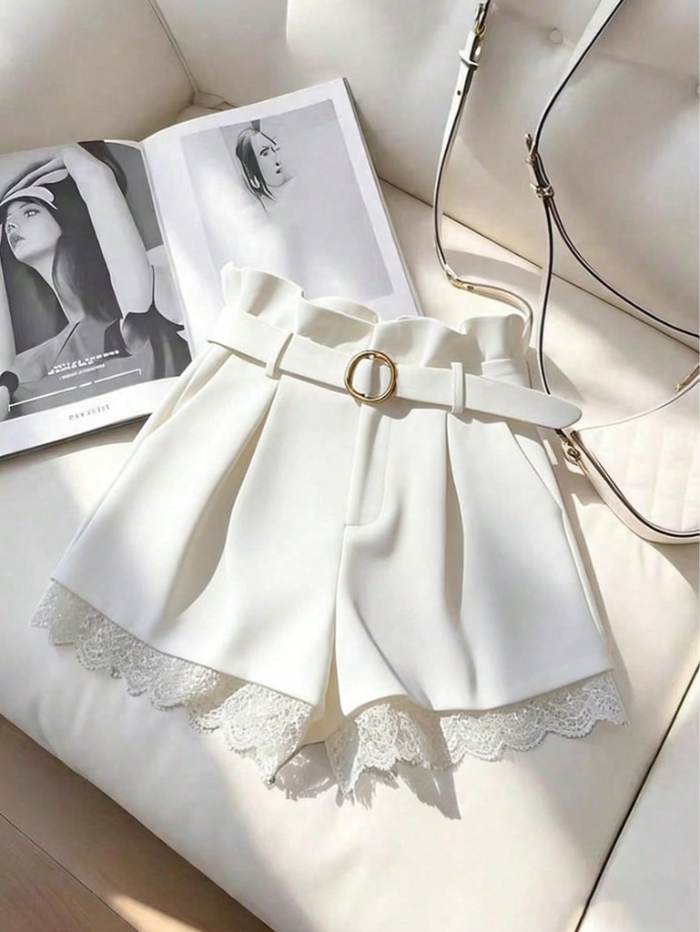 Short blanco