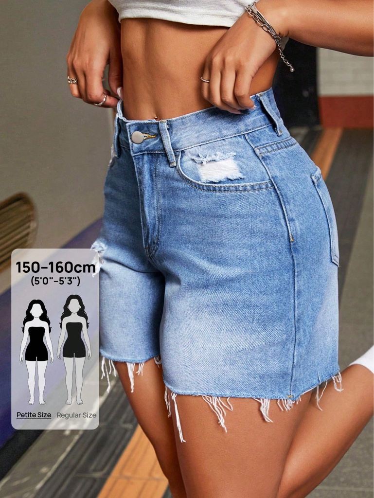 Short de mezclilla