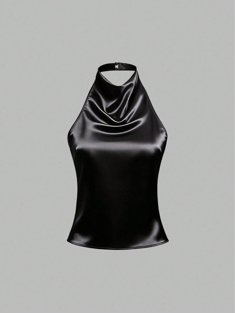 Top negro halter