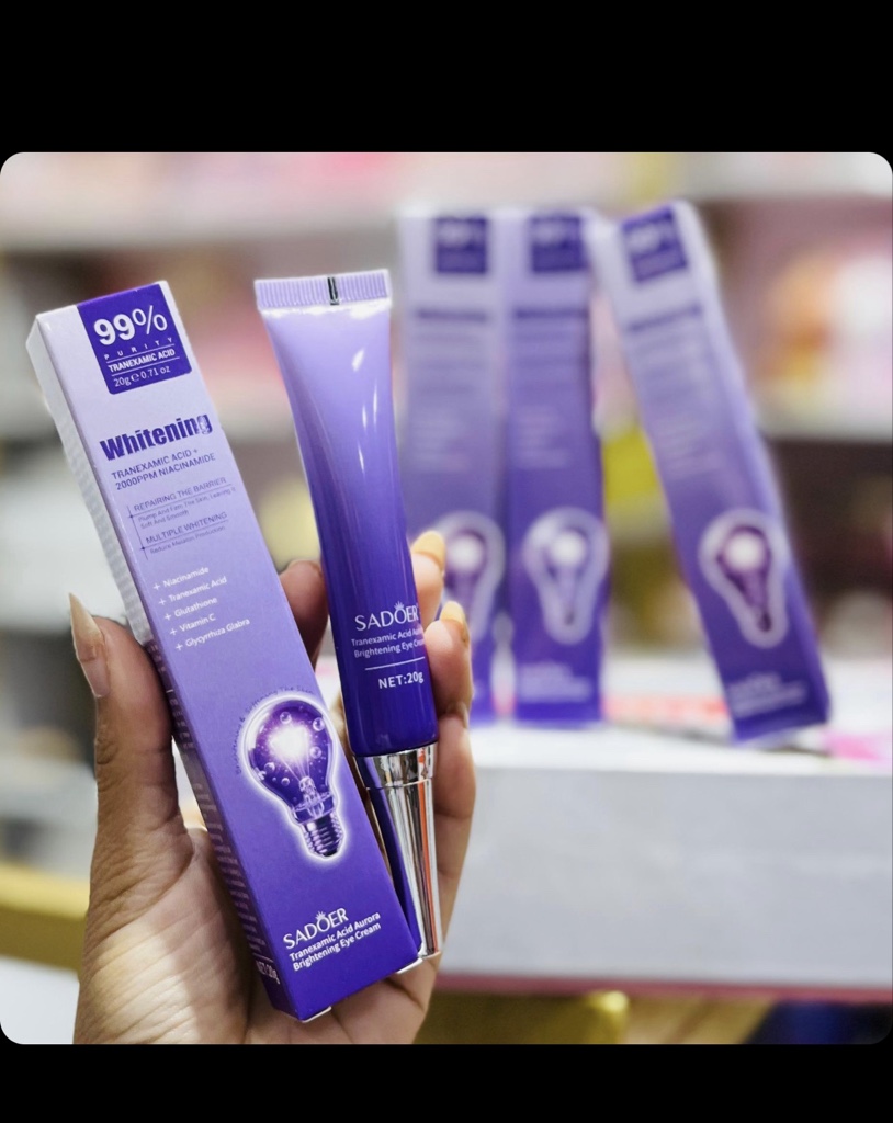 SADOER crema ojos morada