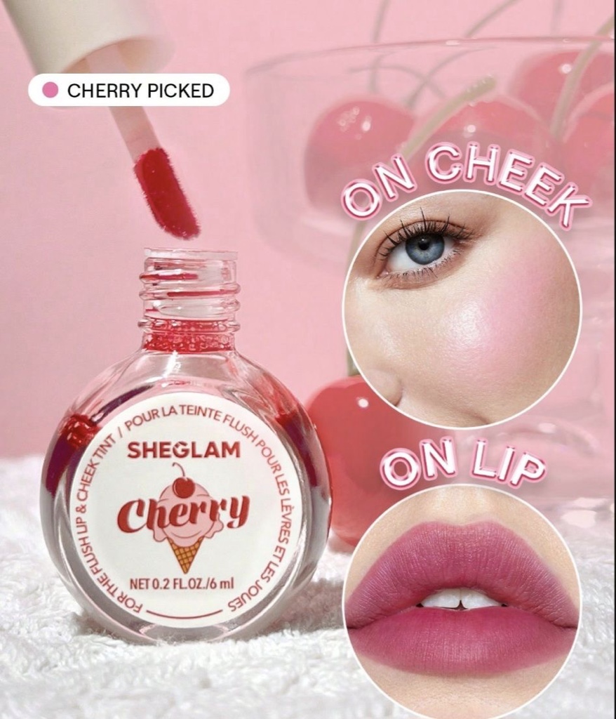 SHEGLAM Cherry tinte labial
