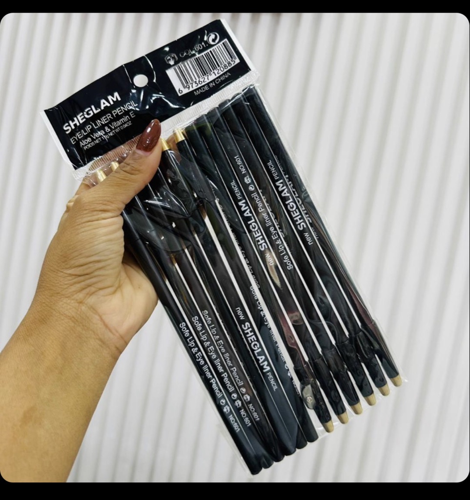 SHEGLAM delineadores negro