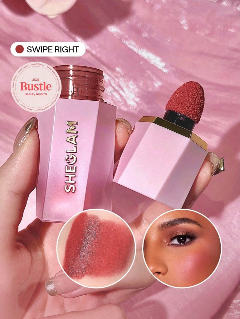 SheGlam rubor swipe right