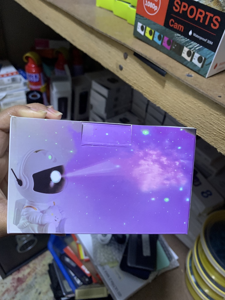 Astronaut Nebula Projector
