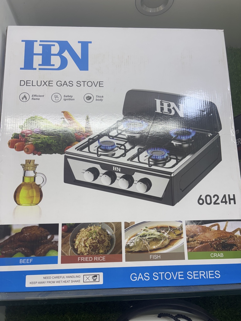 Estufa 4 hornillas HBN