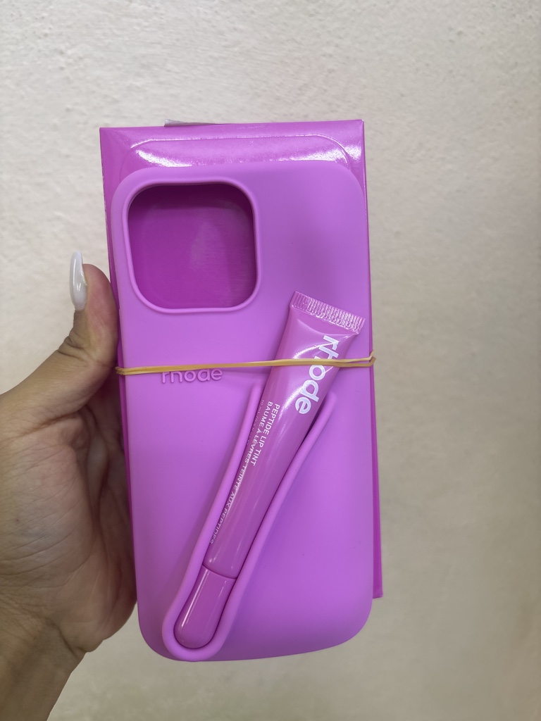Cover con lip gloss 14 pro Max