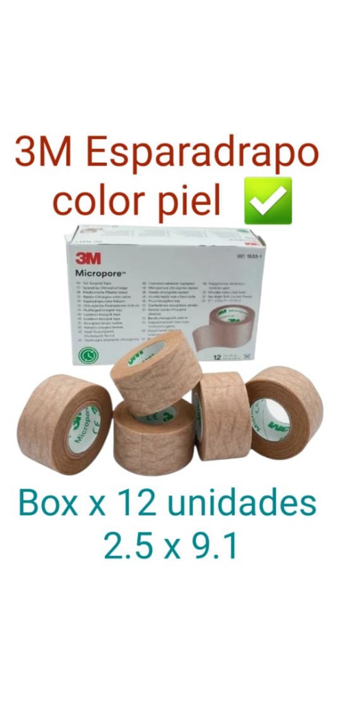 3M ESPARADRAPO PIEL 2.5X9.1CM