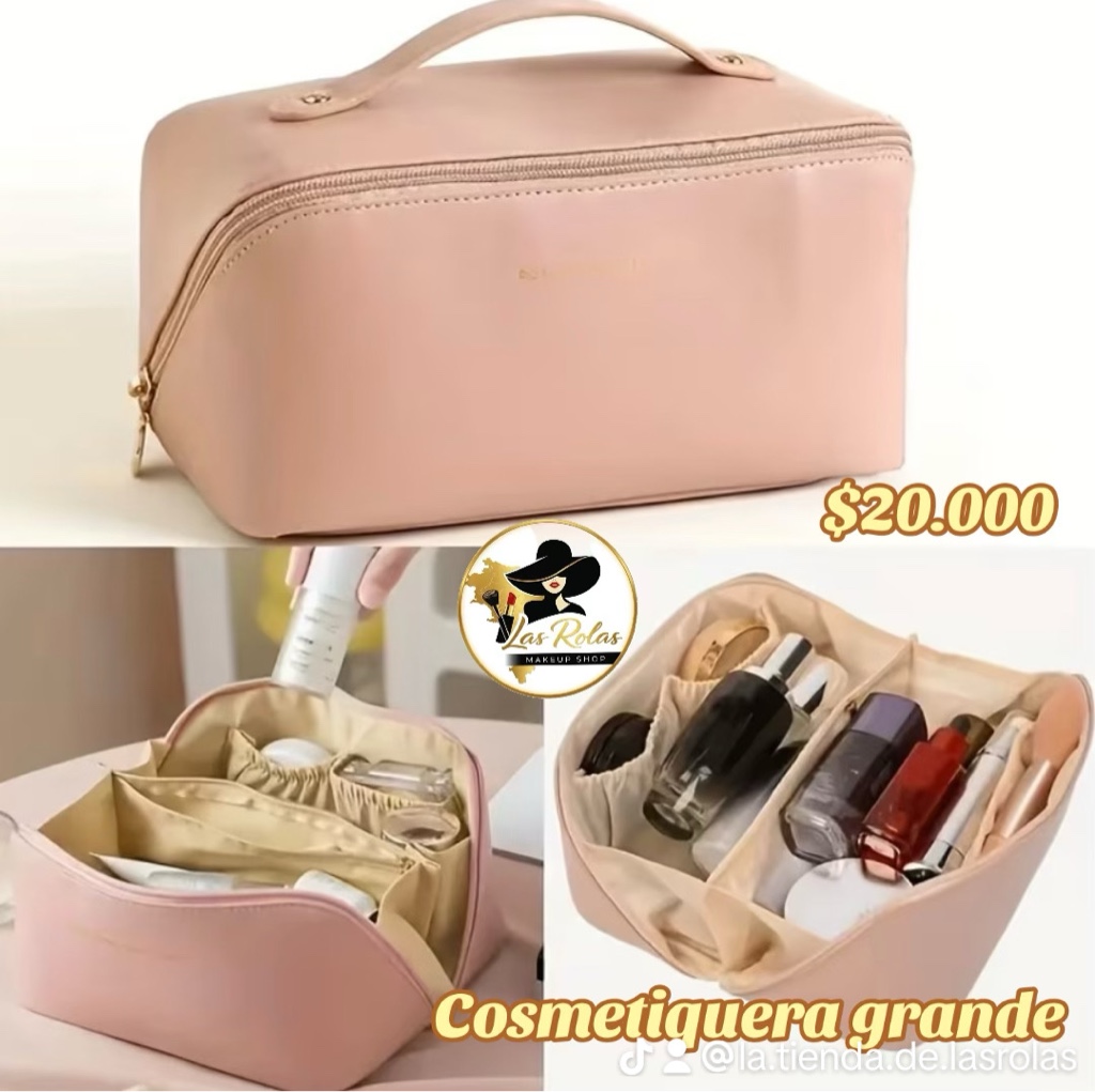 Cosmetiquera ROSE pink