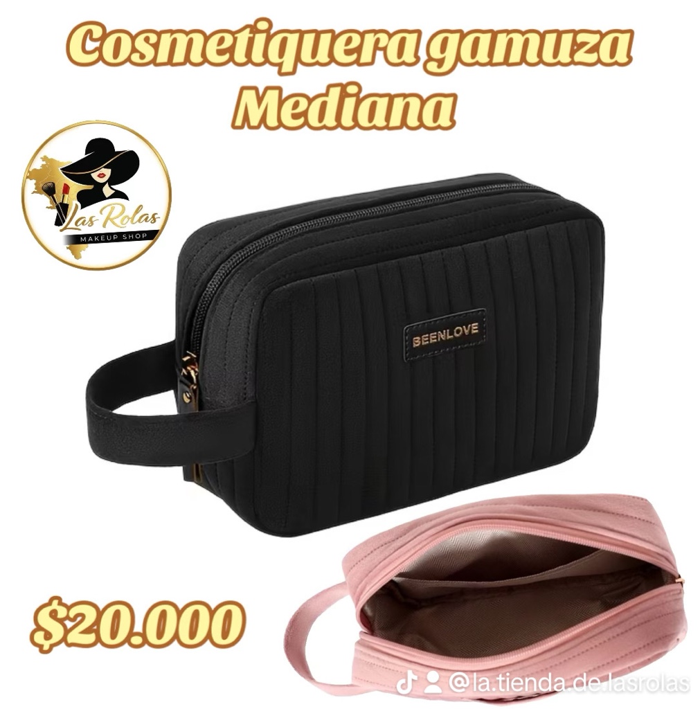 Cosmetiquera negra