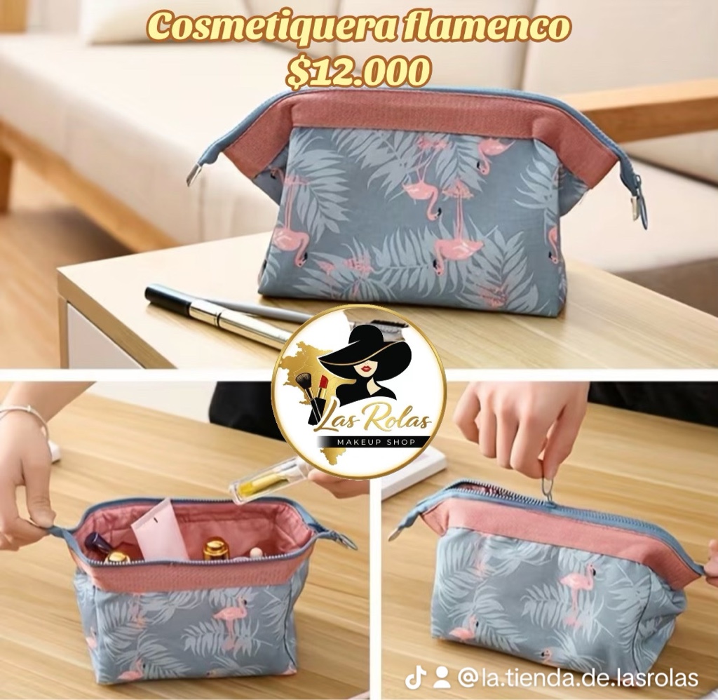 Cosmetiquera flamenco
