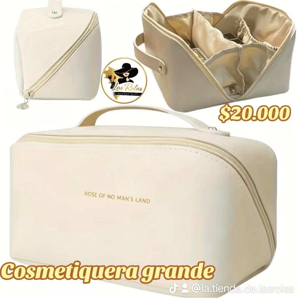 Cosmetiquera ROSE beige