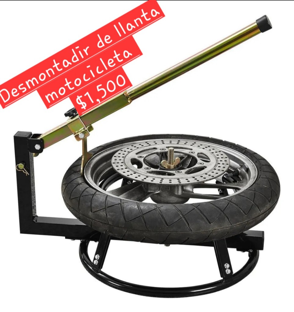 Desmontador de llanta para motocicleta