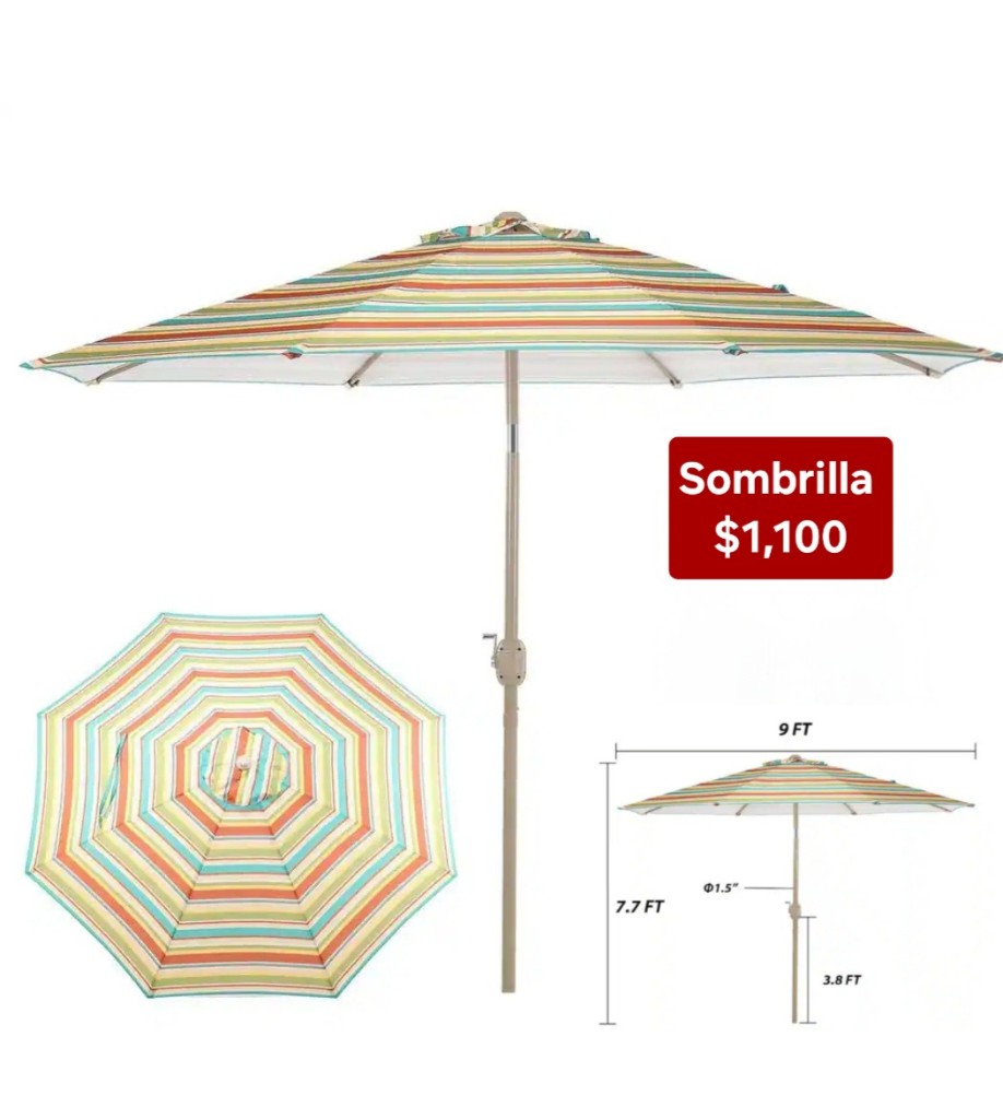 Sombrilla multicolor