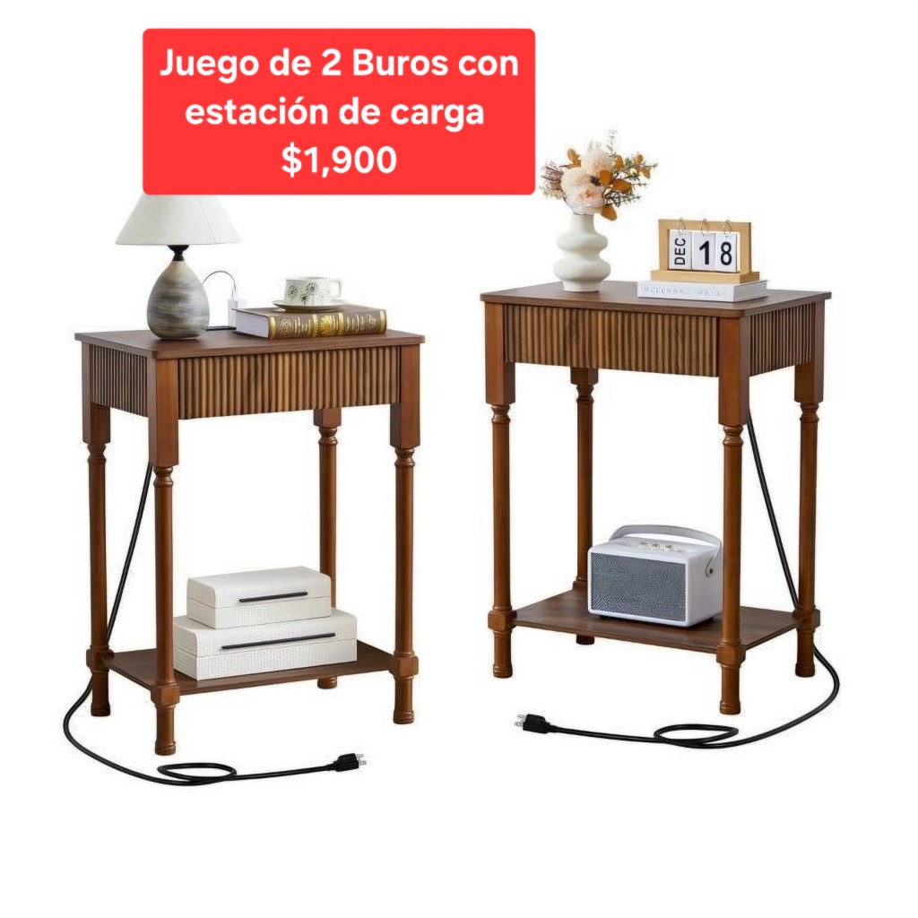 Burós 2pz con estación de carga