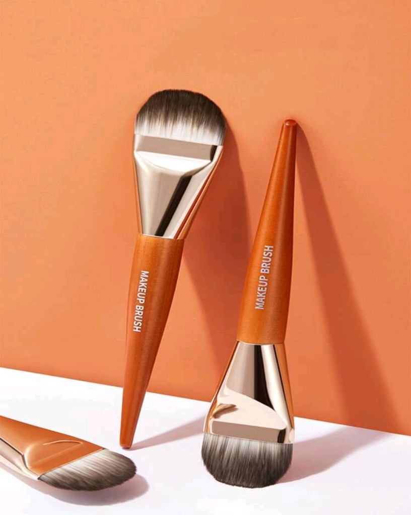 Brocha ultra fina para base naranja