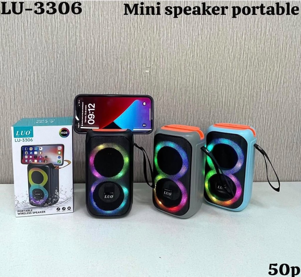 LUO LU-3306 mini speaker RGB