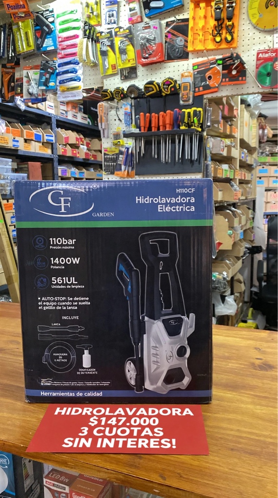 Hidrolavadora 1400w