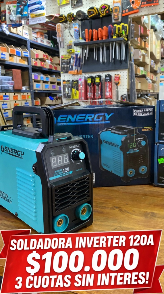 Soldadora inverter 120A