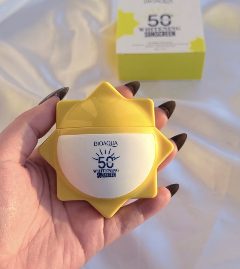 BIOAQUA protector solar amarillo SPF 50