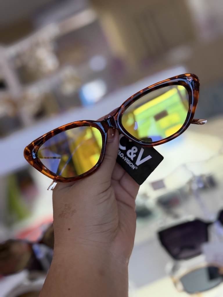 gafas carey amarillas