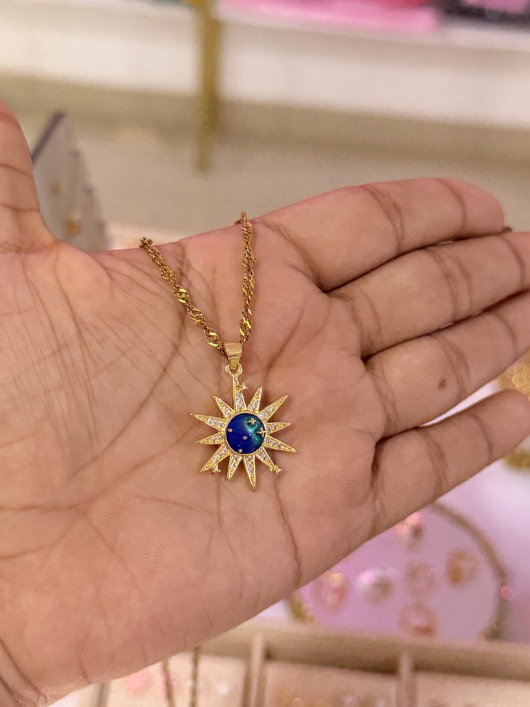 Cadena sol azul