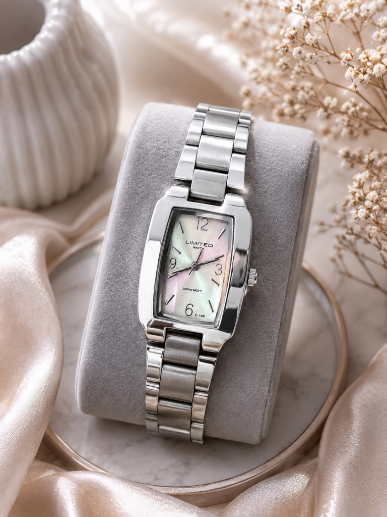 Limited reloj plata