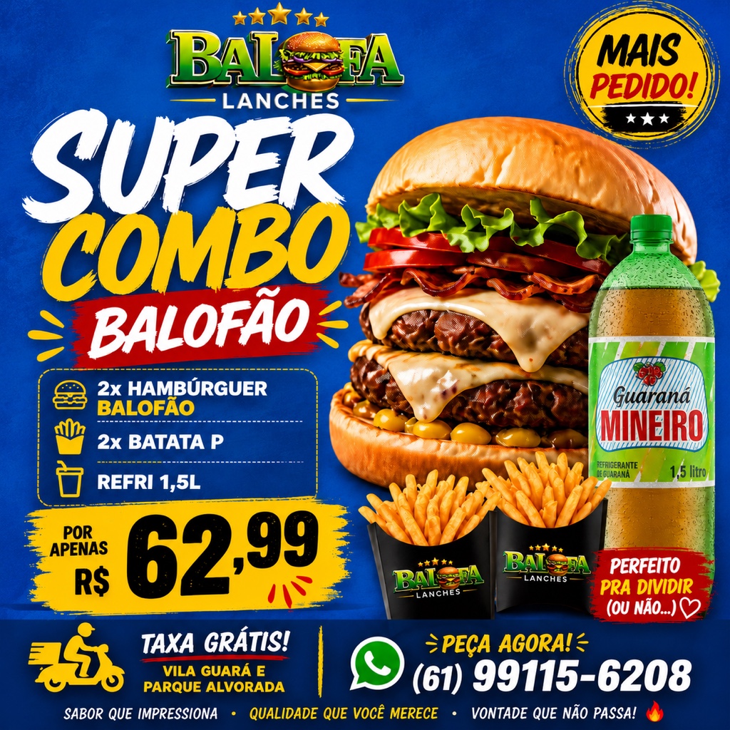 Super combo X BALOFÃO