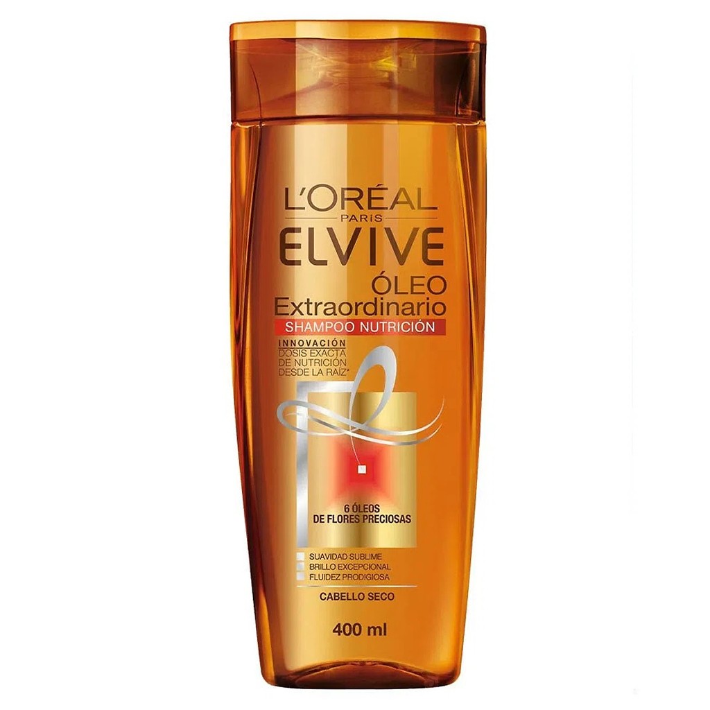 Shampoo Elvive-Nutrición 400ml