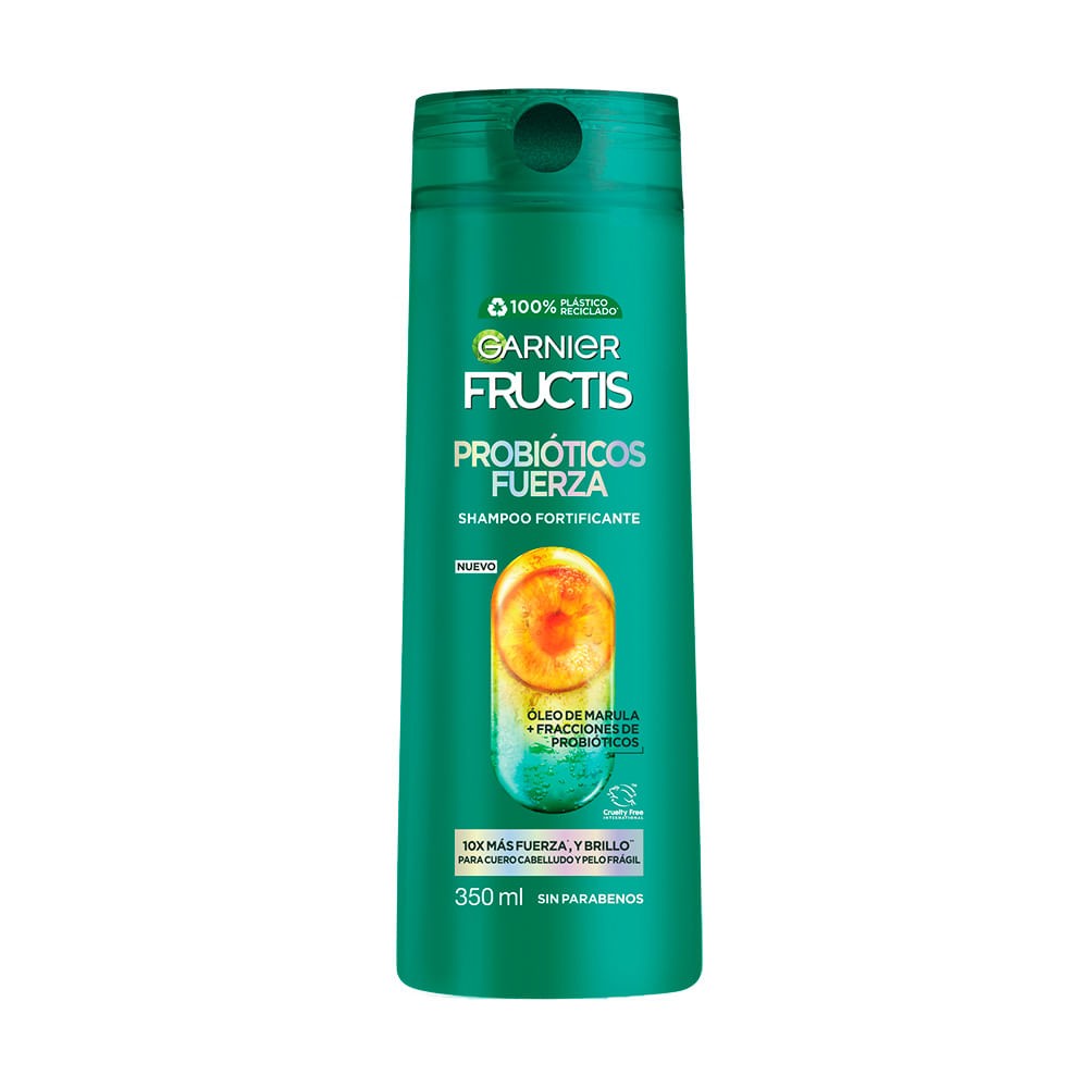 Shampoo Fructis-Probióticos Fuerza 350ml