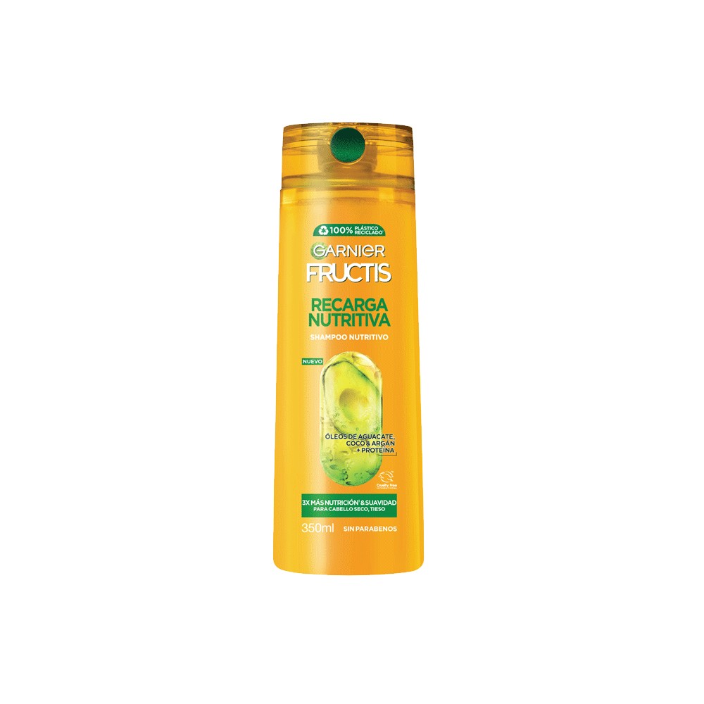 Shampoo Fructis-Recarga Nutritiva 350ml