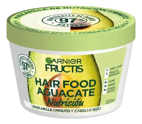 Máscara capilar Fructis-Nutrición 350g