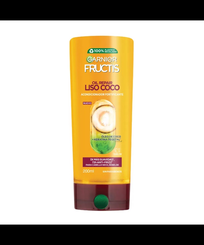 Acondicionador Fructis-Liso Coco 200ml