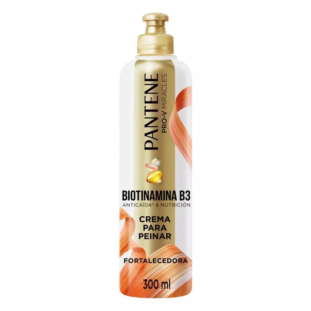 Crema para peinar Pantene-Biotina 300ml