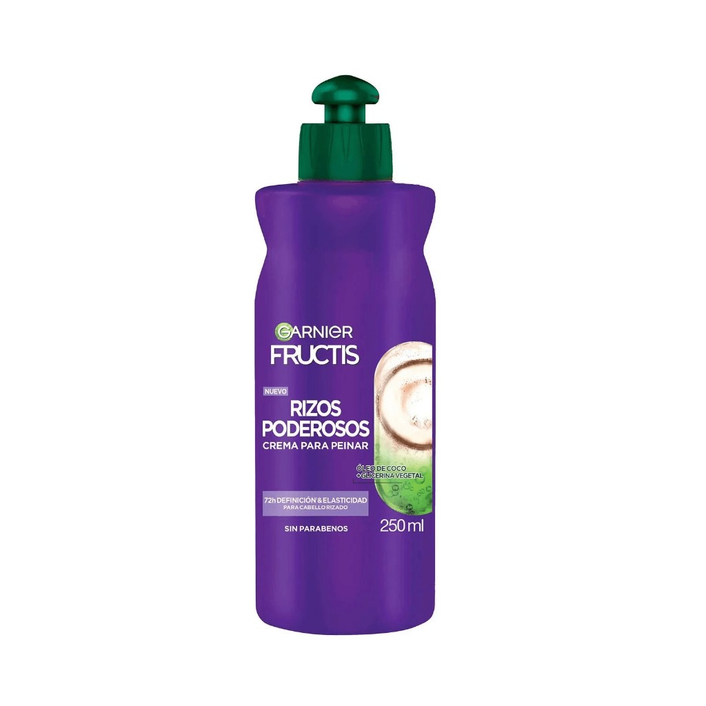 Crema para peinar Garnier-Rizos Poderosos 250ml
