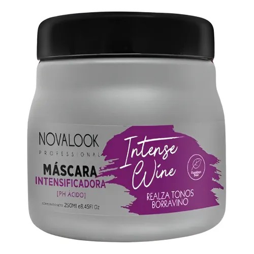 Máscara capilar Matizador Novalook-Borravino