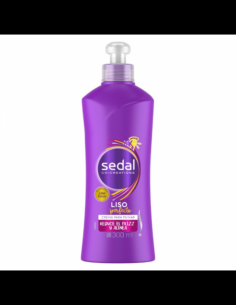 Crema para peinar Sedal-Liso perfecto 300ml