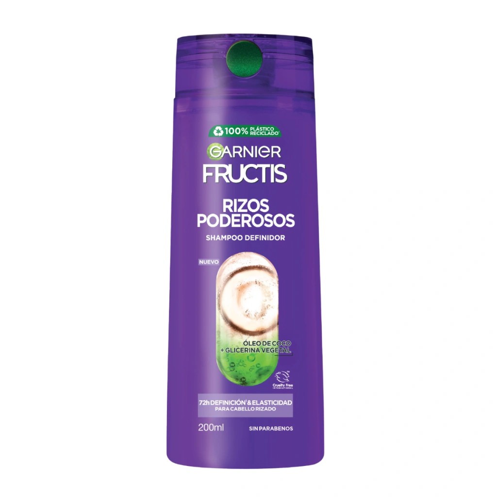 Shampoo Fructis-Rizos Poderosos 200ml
