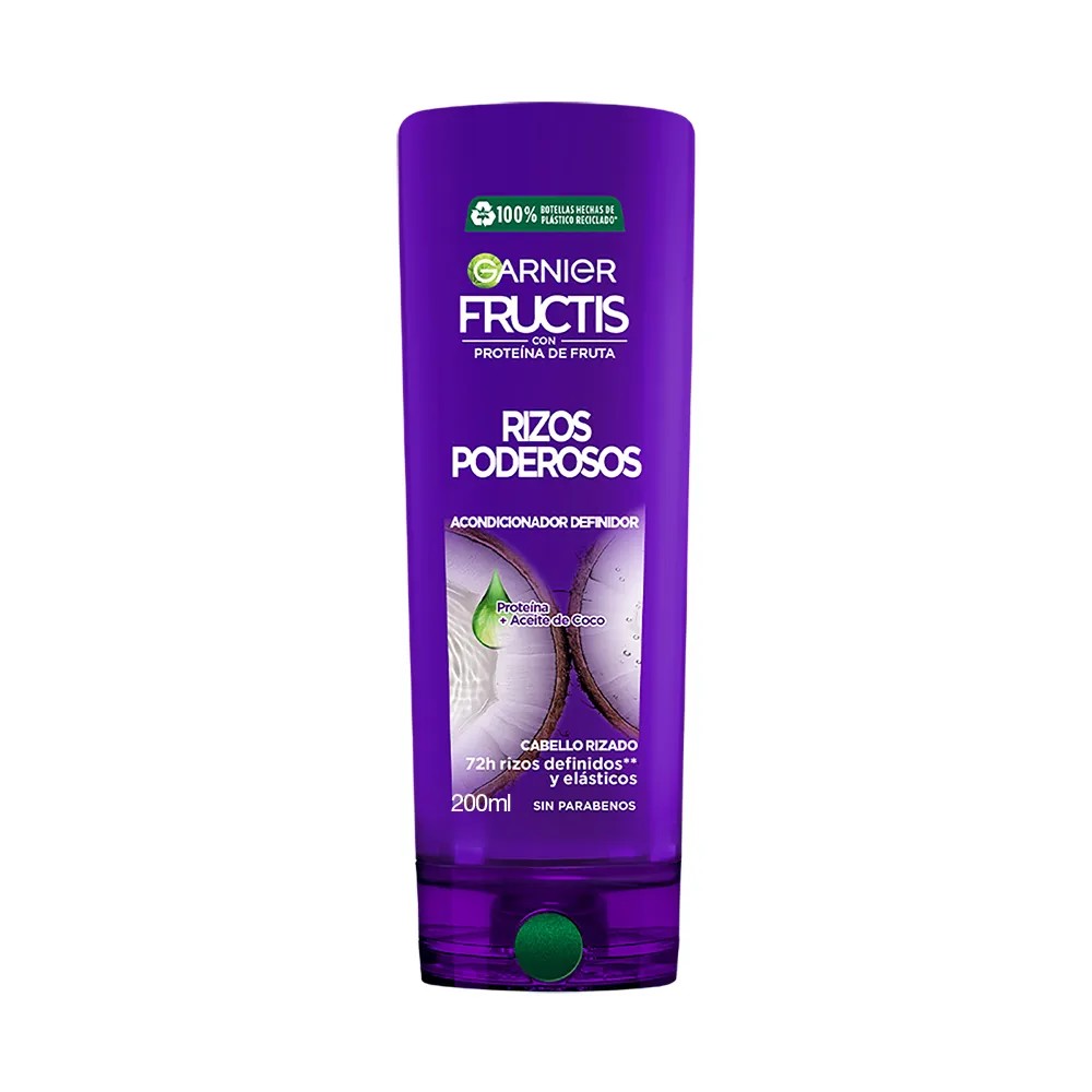 Acondicionador Fructis-Rizos Poderosos 200ml