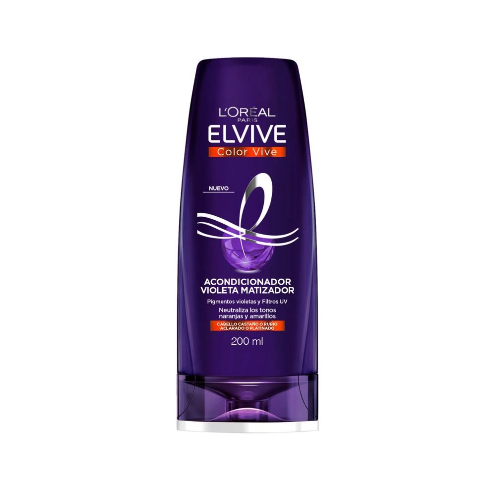Acondicionador Matizador Elvive-Violeta 200ml